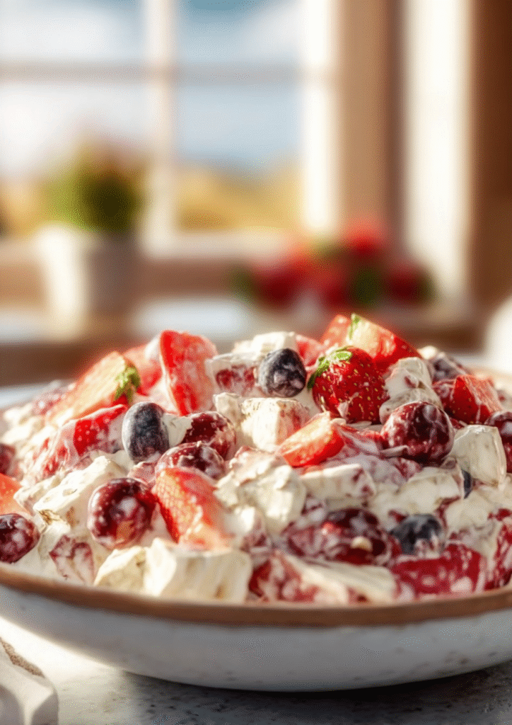 Berry Cheesecake Salad