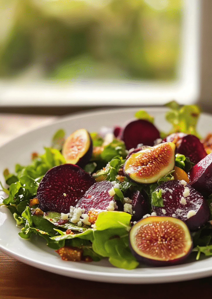 Roasted Beet and Fig Salad
