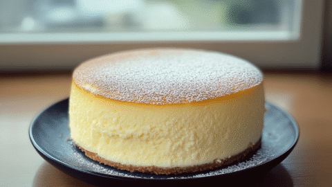 Fluffy Japanese Cheesecake