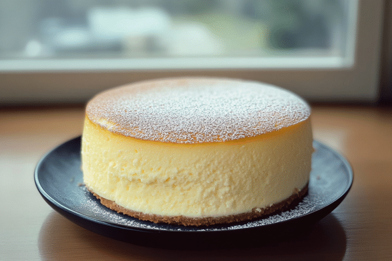 Fluffy Japanese Cheesecake