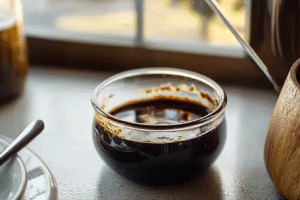 Huckleberry balsamic vinaigrette