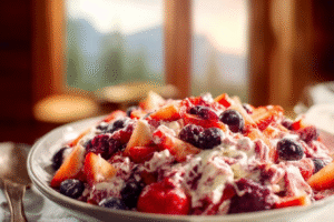 Berry Cheesecake Salad