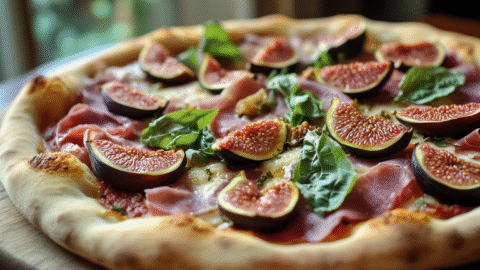 Fig and Prosciutto Pizza