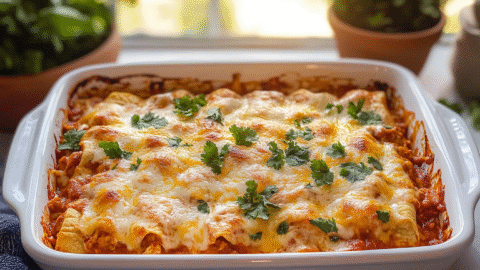 Mexican Chicken Enchilada Casserole