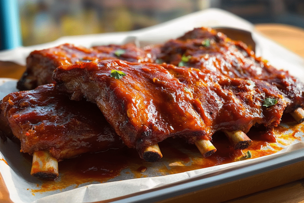 Easy BBQ ribs recipe