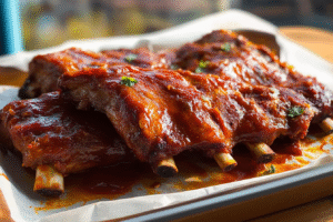 Easy BBQ ribs recipe
