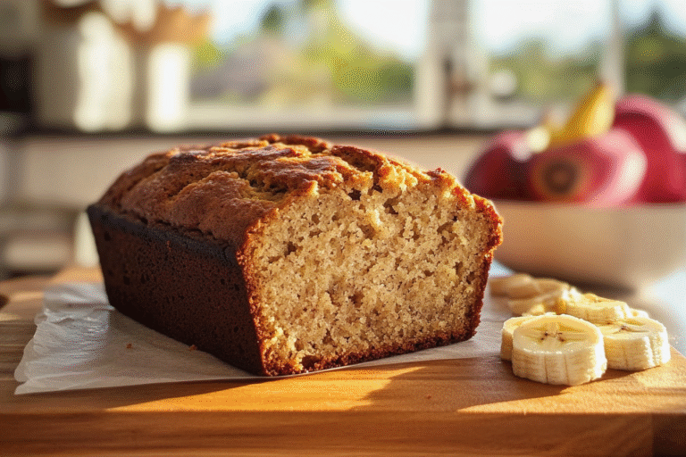 Hawaiian banana bread