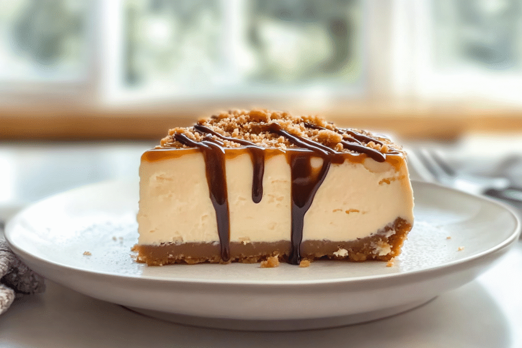 No-Bake Millionaire’s Cheesecake
