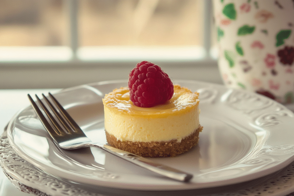 Mini New York Cheesecakes