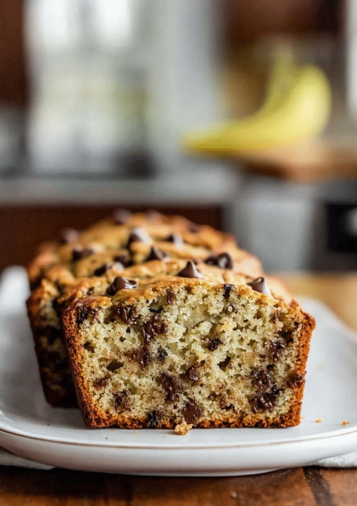 Mini Chocolate Chip Banana Bread