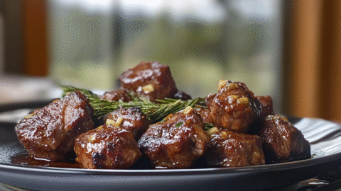 Garlic Butter Steak Bites