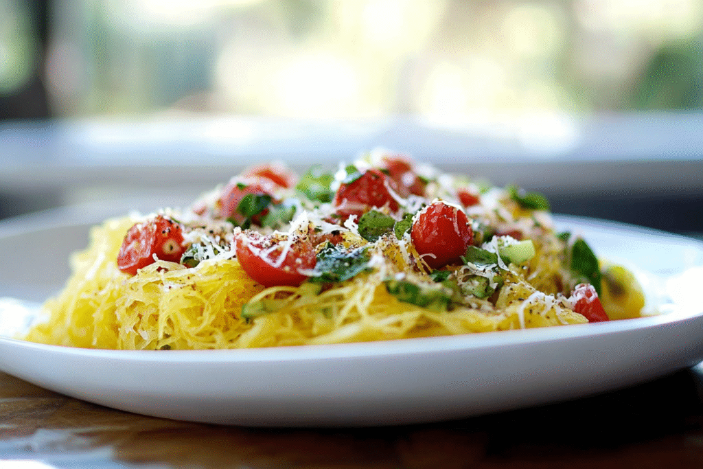 Spaghetti Squash Primavera