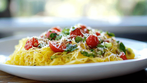 Spaghetti Squash Primavera