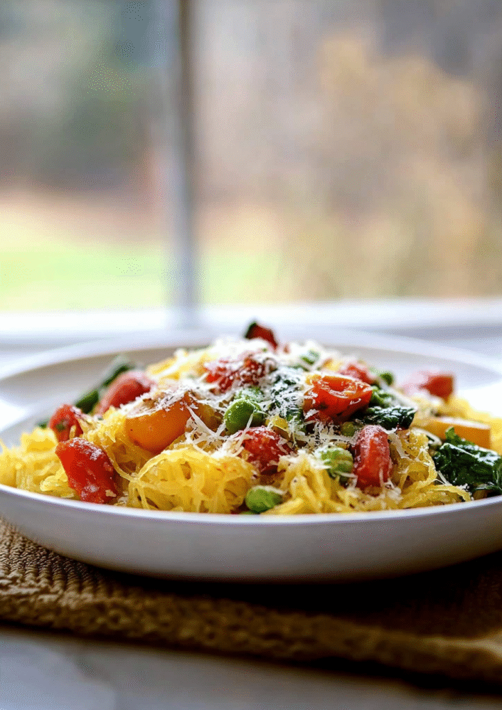 Spaghetti Squash Primavera