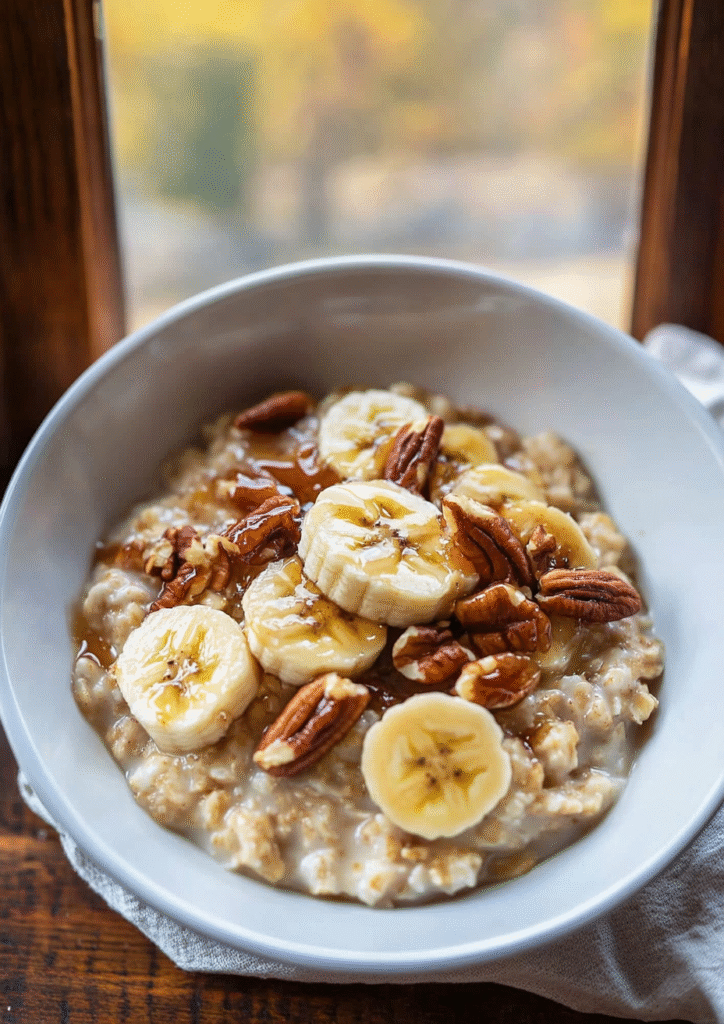 Caramelized Banana Oatmeal