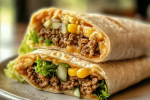 Big Mac Wraps Homemade