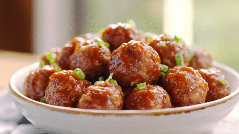 BBQ Meatball Bowls