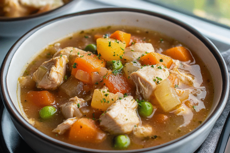 Slow Cooker Chicken Stew