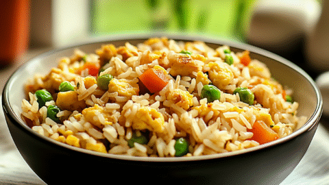 egg fried rice recipe
