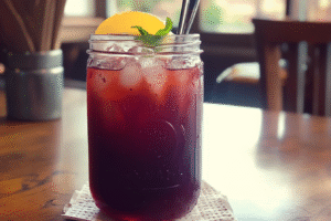 Huckleberry Herbal Iced Tea