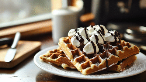 S’mores Waffles Recipe