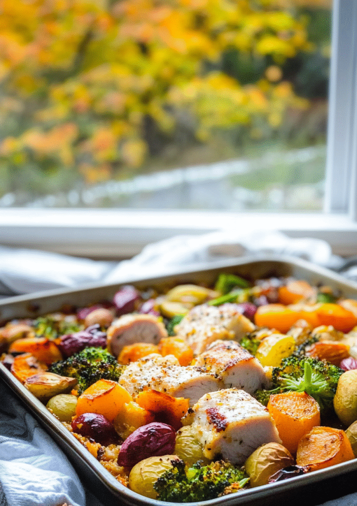 Autumn Harvest Sheet Pan Dinner