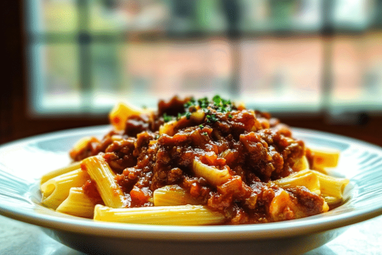 Beef Ragu Pasta