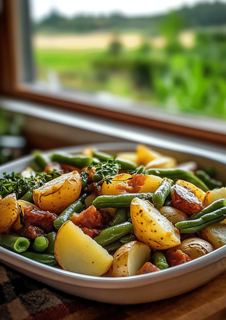 Ranch Green Beans and Potatoes