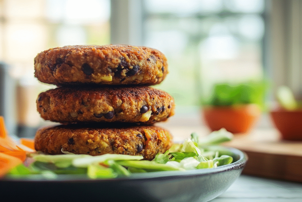 Sweet Potato Black Bean Patties