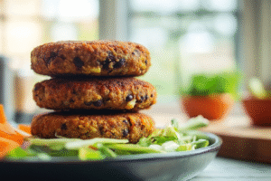 Sweet Potato Black Bean Patties