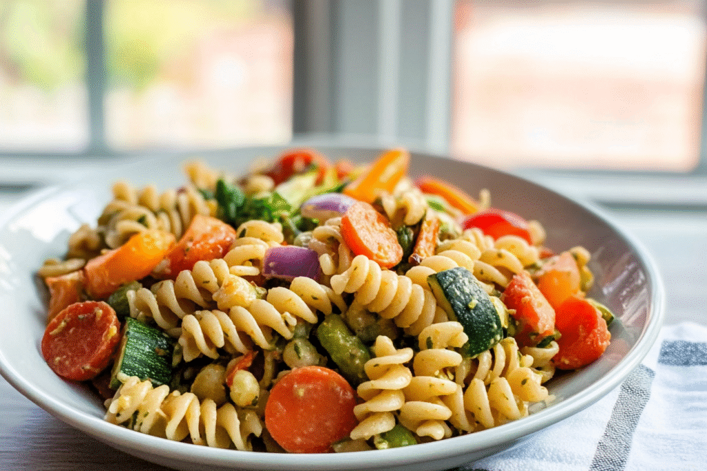 Roasted Veggie Pasta Salad