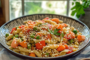 Asian Sesame Pasta Salad