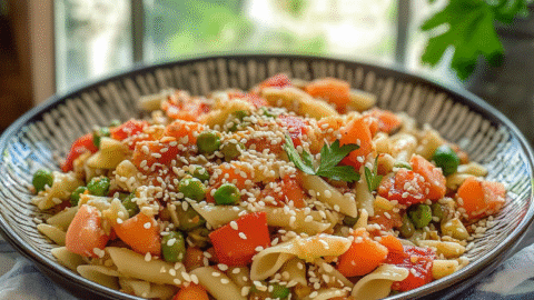 Asian Sesame Pasta Salad