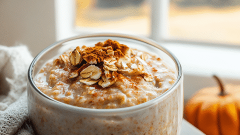 Pumpkin Spice Overnight Oats
