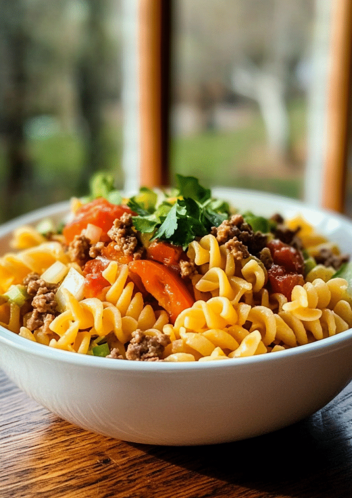Zesty Taco Pasta Salad