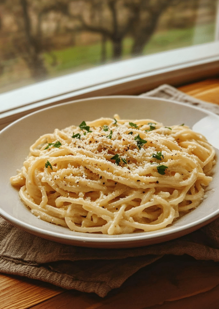 One-Pot Garlic Parmesan Pasta