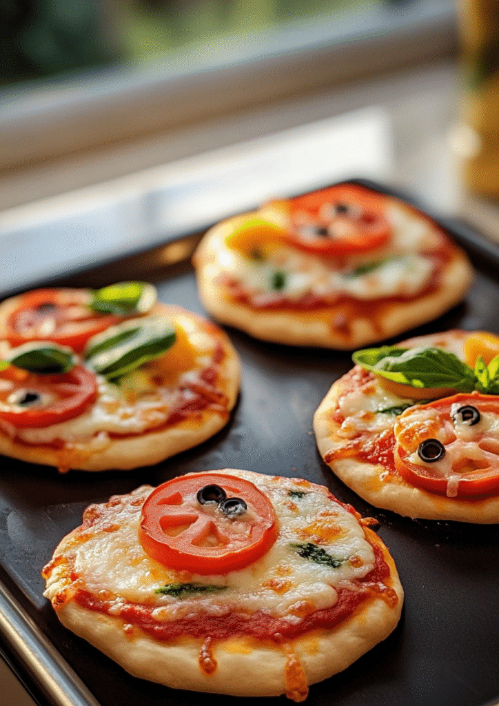 Mini Pizzas for Kids