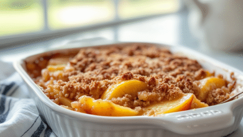 Peach Crisp