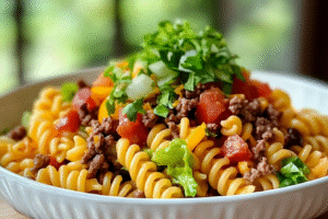 Zesty Taco Pasta Salad