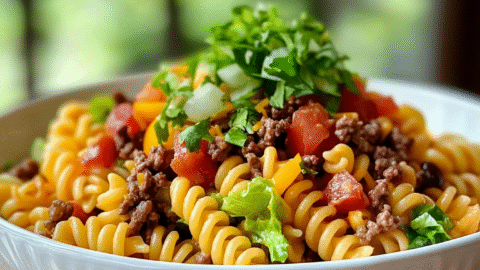 Zesty Taco Pasta Salad