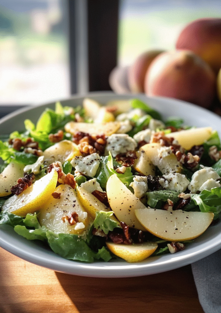 Pear and Gorgonzola Salad