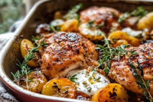 One Pan Balsamic Chicken
