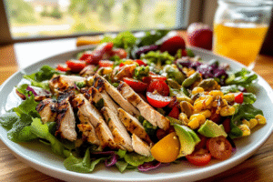 Grilled Chicken Power Salad