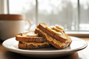 Peanut Butter Banana Toast