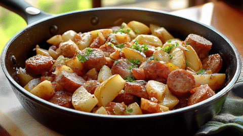 Sausage and Apple Skillet