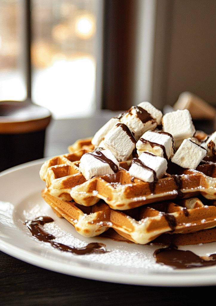 S’mores Waffles Recipe