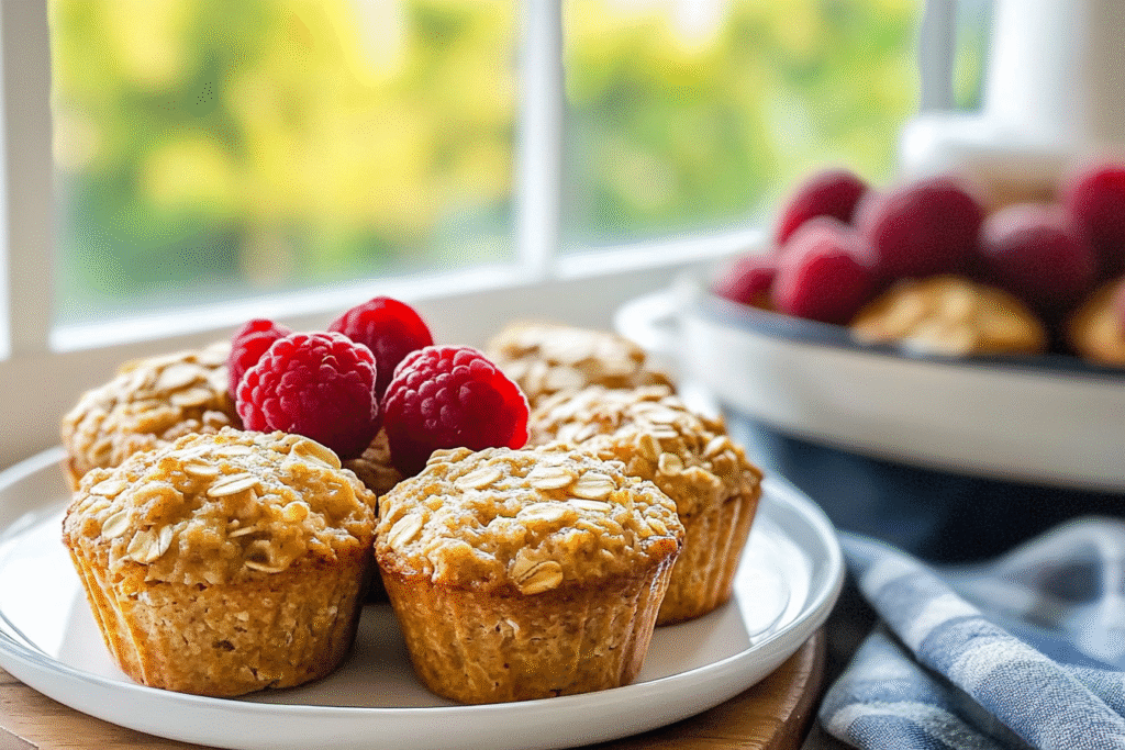 Back-to-School Baked Oatmeal Cups