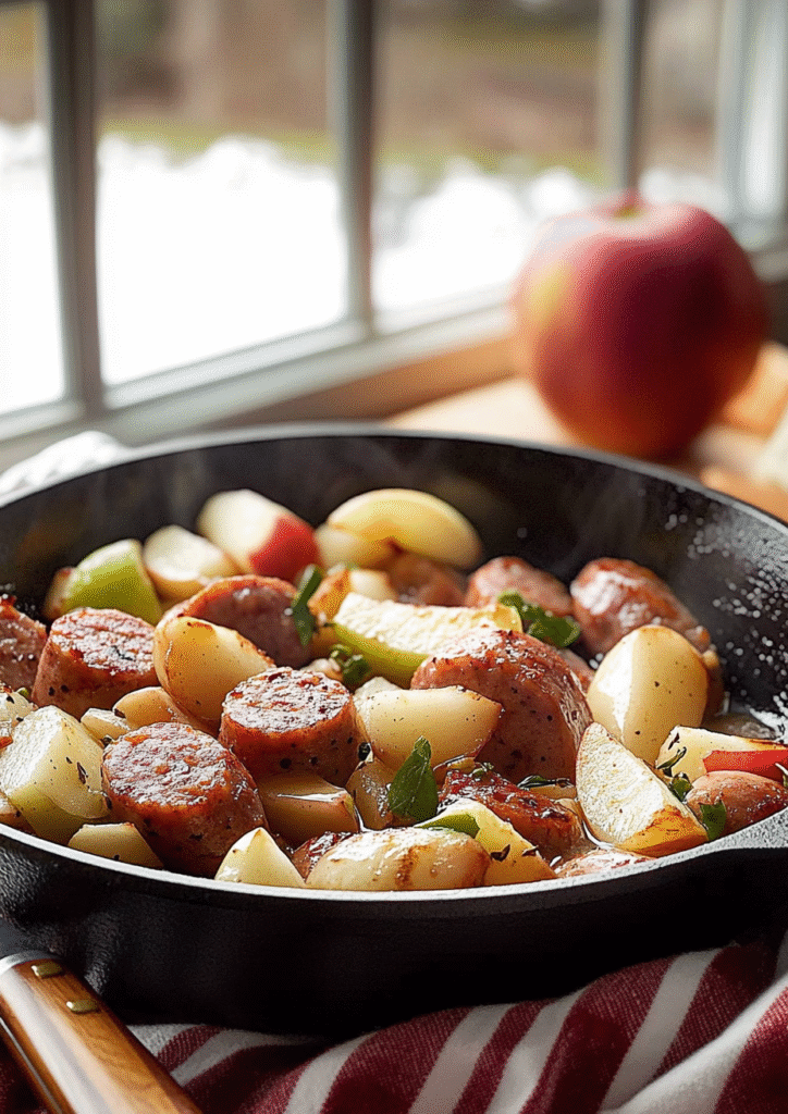 Sausage and Apple Skillet
