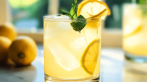 Sparkling Lemonade Mocktail
