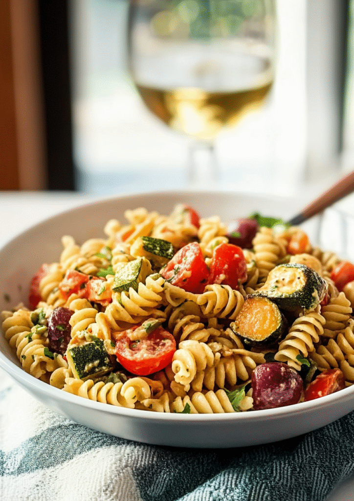 Roasted Veggie Pasta Salad